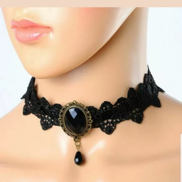 Jewelry - 50% OFF Retro Victorian Lace Choker Necklace 